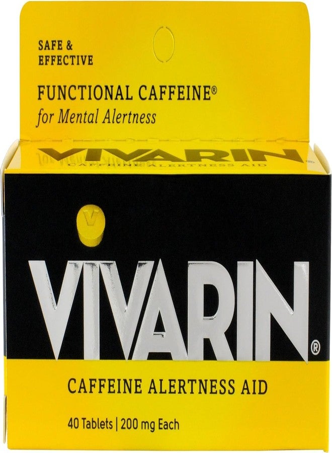 Vivarin Alertness Aid Tablets 40 Count 200mg Tablets (6 Pack) - Image 1